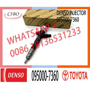 Den-so Neutral Common Rail Fuel Injector 095000-6870 095000-7360 For TOYO-TA 1KD