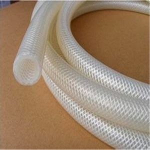 Clear PVC Fiber Reinforced Hose plastic Braided hose pipe Flexible PVC Clear