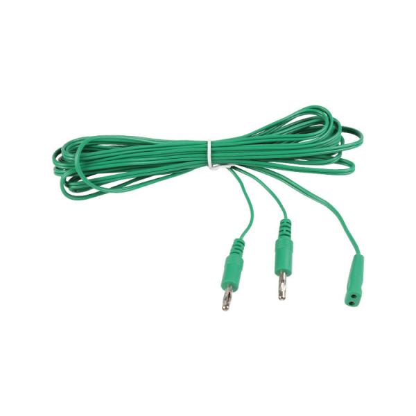 CE Ventilator Accessories Reusable Euro Us Electrosurgica Silicone Bipolar Cable