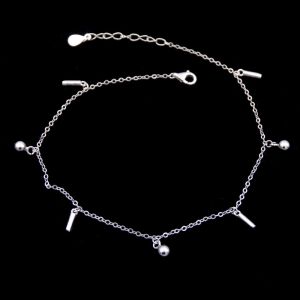 China Drop Items Silver Wedding Bracelet Pure 925 Platinum Jewellery on sale