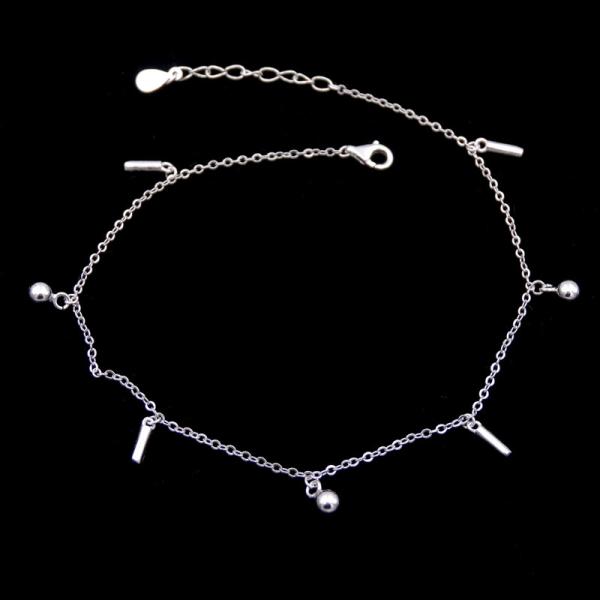 Buy Drop Items Silver Wedding Bracelet Pure 925 Platinum Jewellery at wholesale prices
