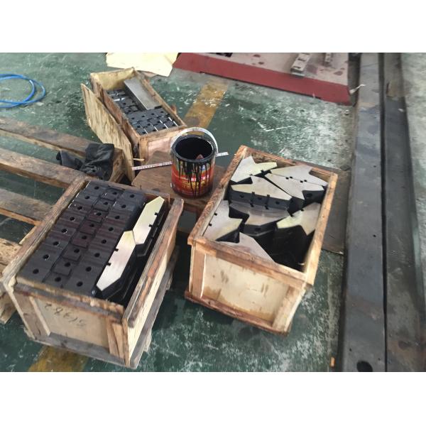 Tire Shredder Exchangeable Bales Tire Crusher Tyre Strip Cutter Tyre Shredding Equipment For Waste Tire Recycling Line