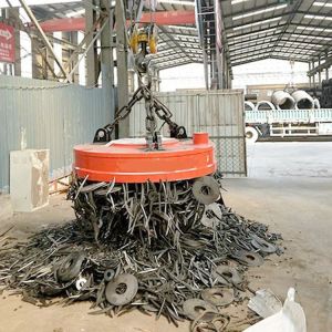 Highly Reliable Overhead Crane Spare Parts Plate Magnets For Lifting Steel