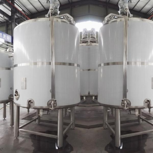 Buy Triangle Legs 8000l Stainless Steel Dairy Tanks Mixing Vessel at wholesale prices