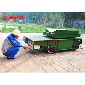 Q235 V Frame Railway 20mt Coil Transfer Cart Remote Control