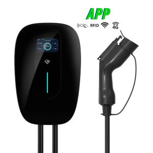 Dustproof EV Charger Wall Mount 3G Home Wallbox Charger CE