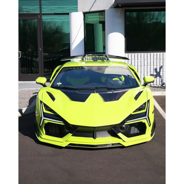 Lamborghini Revuelto Custom Body Kits Carbon Fiber DUKE Style Custom Front Diffuser