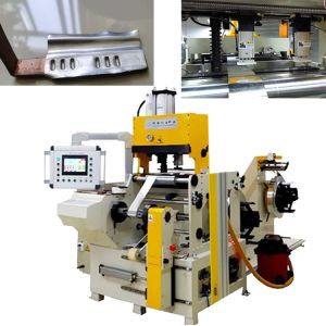 Quality Copper Aluminium Transformer Foil Winding Machine With Two Decoilers for sale