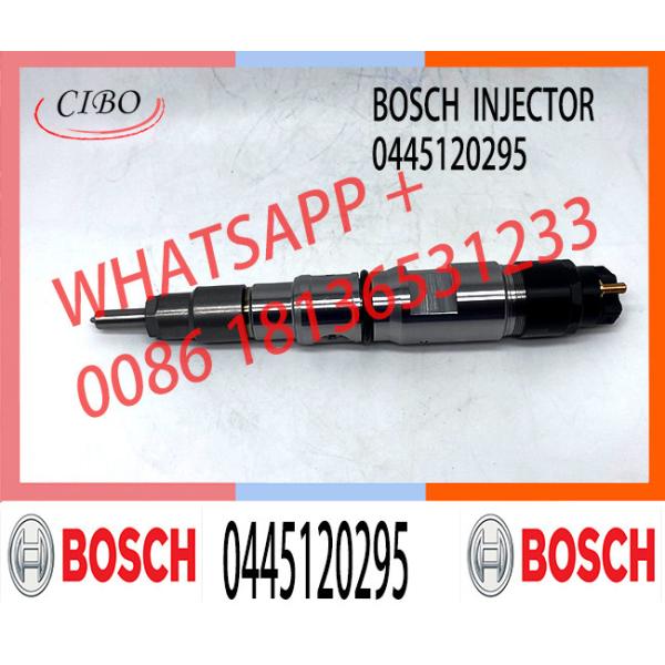 0445120295 Engineer hinery Genuine Excavator Engine Fuel Injector 0445120295