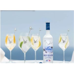 Grey Goose Reusable Unbreakable Dishwasher Safe Wine Glasses environmentally