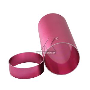 Sandblasting Extrusion Aluminium Tube Profiles 0.8mm Mill Finish