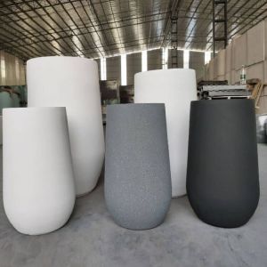 Effortlessly Elevate Your Plant Display With Fiber Clay Planters