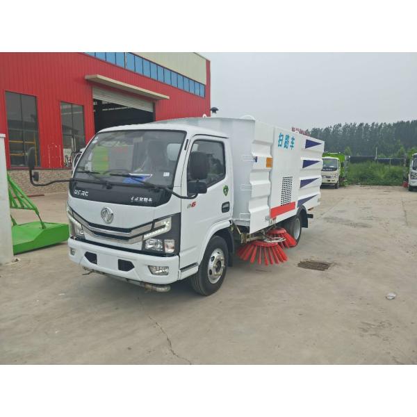 Buy 6m3 Mechanical Sweeper Truck 4x2 Vacuum Road Sweeper Truck at wholesale prices