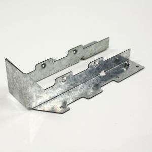 China 2 X 6 Joist Hanger 18 Gauge Double Shear Face Mount Joist Hangers For Wood Floor Deck And Ceililng Joists on sale