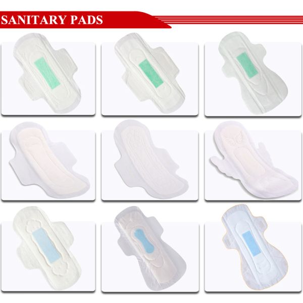 290mm Night Use Disposable Sanitary Pads Sanitary Napkin