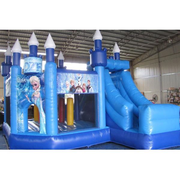 Frozen Bouncy Castle Combo Commercial Bounce House Inflatable Jumping Bouncer