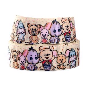Wholesale 1.5 Custom Cartoon Printed Grosgrain Ribbon