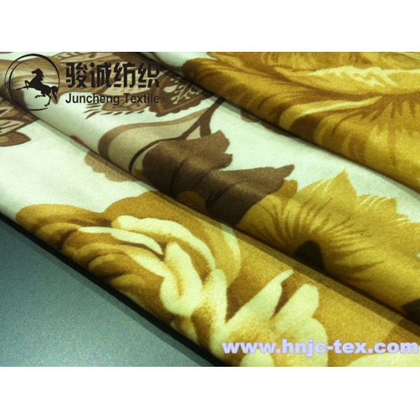 Anti static/anti pilling paper printing velvet for apparel and upholstery