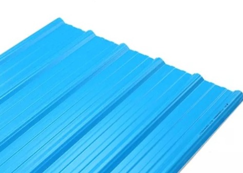 Buy Noise Prevention Heat Insulation PVC Roofing Tiles  1130mm Width at wholesale prices