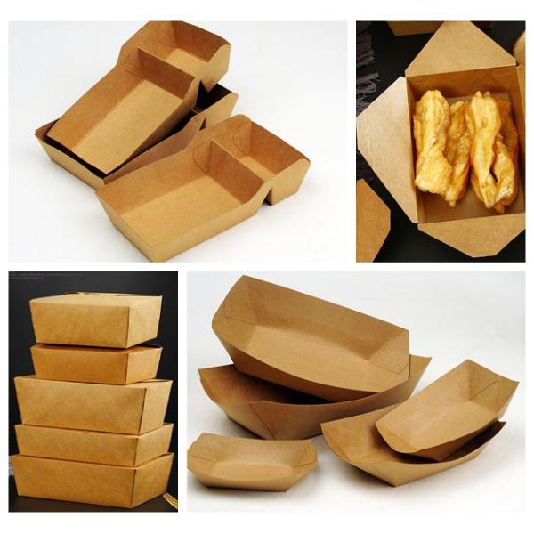 PE Coated High Stiffness Brown Kradt Paper 300gsm For Food Takeaway Box PE Coated High Stiffness Brown Kradt Paper 300gsm For Food Takeaway Box