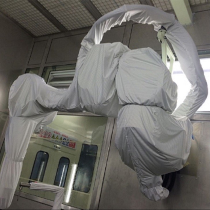 Quality Anti Static Robot Protective Cover Fireproof For Automobile Making for sale