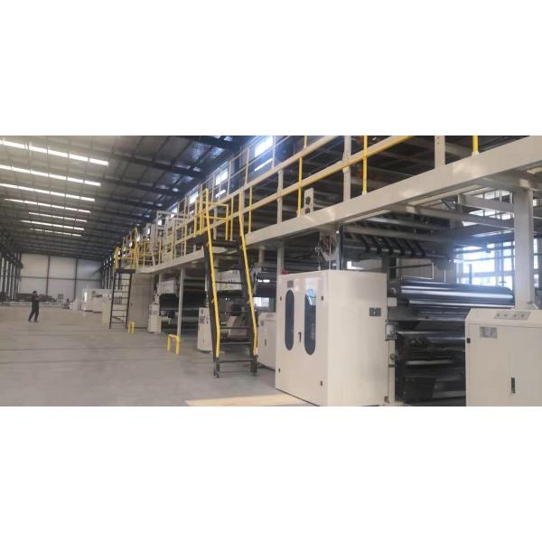 Dpack corrugated WJ120-1800-5 layers Corrugated Cardboard Production Line From