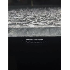 Translucent Acid Etched Tempered Glass Acid Pickling Texture Pattern