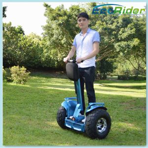 Blue Self Balancing Electric Scooter 4000W Off Road Esoii Model Back Light Alarm