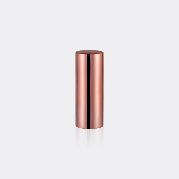 Buy Chemical Polishing Aluminum Cosmetic Parts Lipstick Cover Embossed Logo Printed at wholesale prices