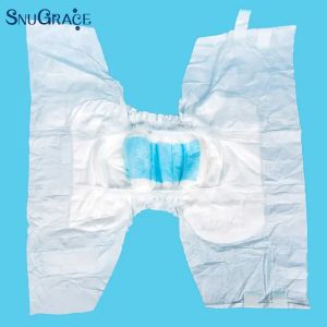 Anti-Leak 3D Leak Prevention Channel Adult Diapers for Older Adults Incontinence