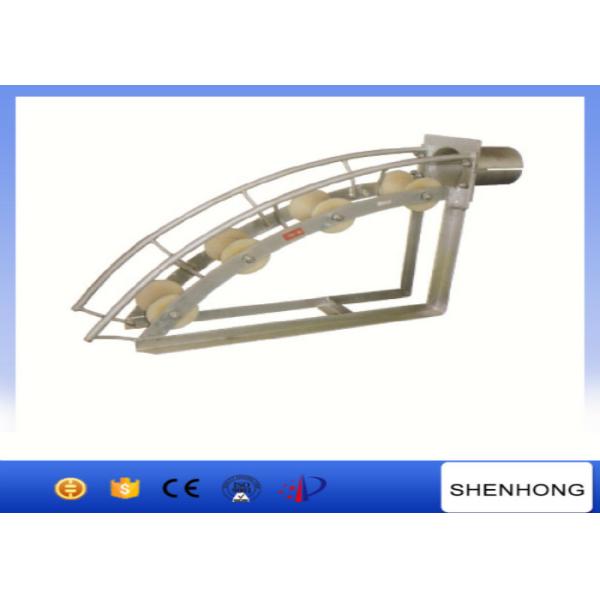 Cable Pulling Pulley 450mm Radius Cable Entry Protection Roller External