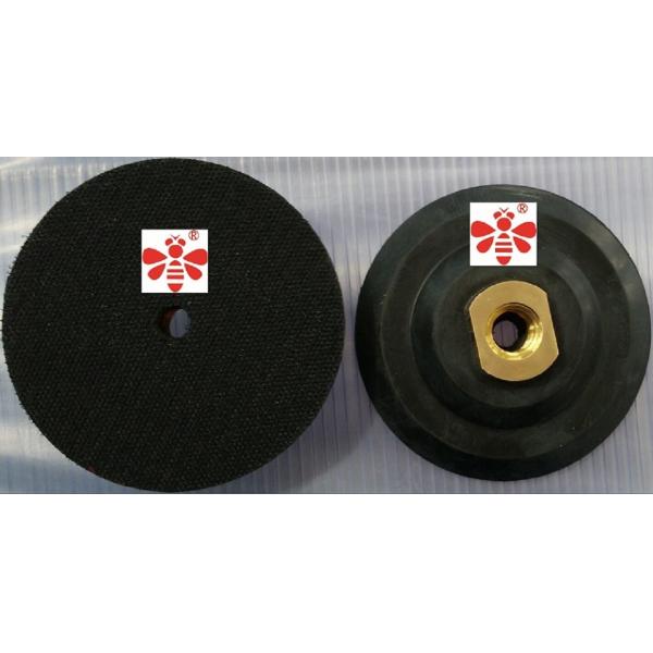 4 Inch Diamond Polishing Pads For Concrete Countertops , Sandstone Rubber