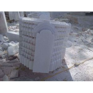 High Precision 4 Axis Arc Slab Column Carving Machine