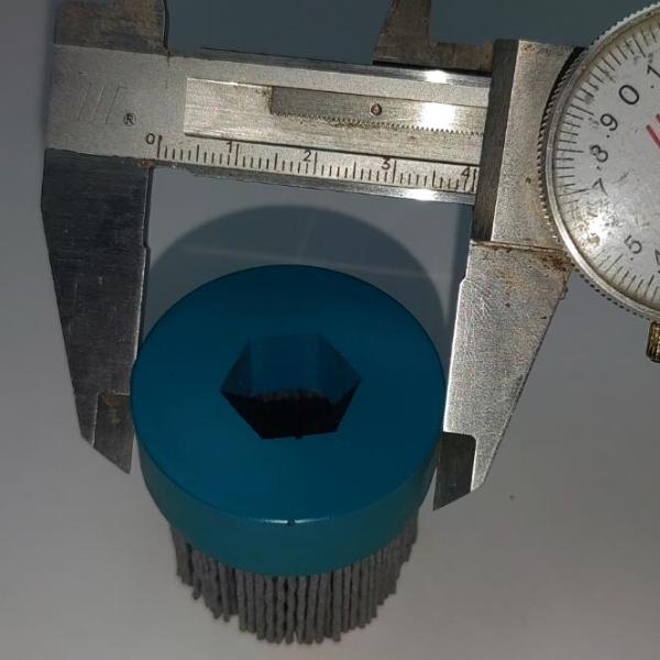 40mm Abrasive Nylon Industrial Disc Brushes Deburring Tools for Surface Preparation