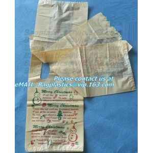 Custom PLA biodegradable plastic Shopping bags trash bags rubbish bag custom