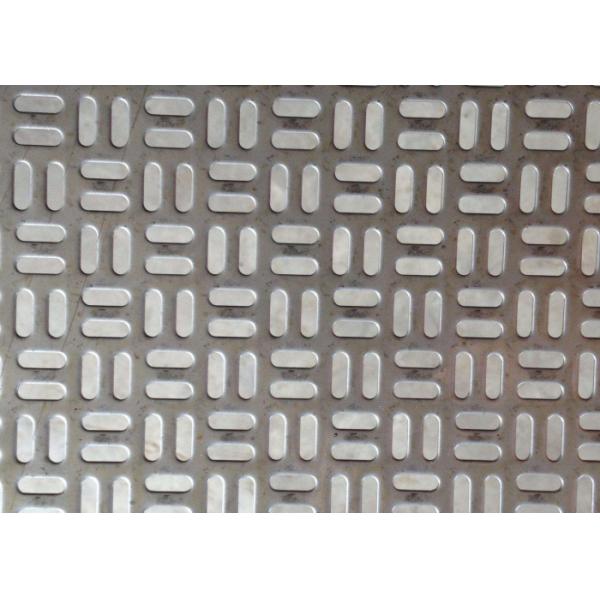Buy 1220x2440mm Stainless Steel Perforated Metal Sheet Anodized AISI Standard at wholesale prices