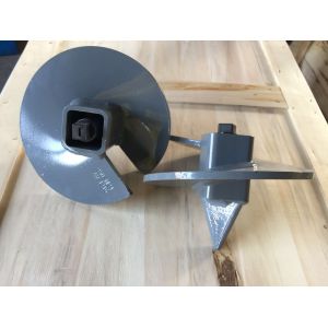 Screw Type Ground Anchors / Helical Screw Anchors 10000 Ft/Lb Socket Drive Power