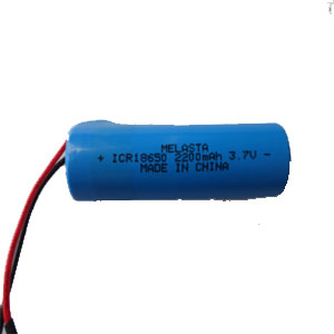 Buy 18650 Lithium-ion Battery Pack 2200mAh 3.7V With CE, RoHS Approved at wholesale prices