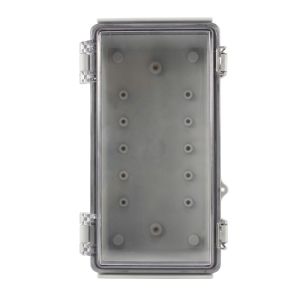 210x110x75 mm Watertight Enclosure with Hinged and Latching Lid