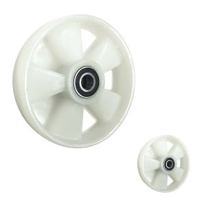 8x2 800kg Loading PP Industrial Casters With Ball Bearing For Pallet Truck