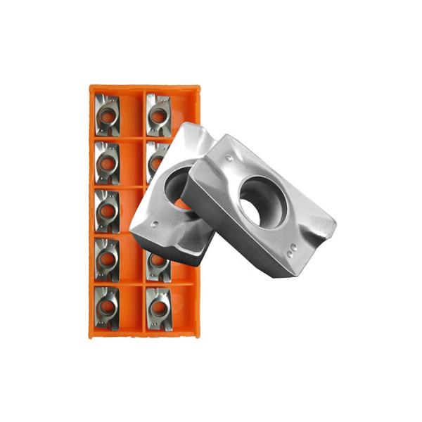 APKT1604/1135 Durable Indexable Carbide Inserts Aluminium Uncoating Turning Inserts