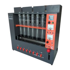 6 Samples Per Test Neutral Acid Washing Fiber Tester Measure 90min Relative