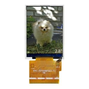 2.8 Inch TFT LCD Display 240x320 Resolution with MCU Interface