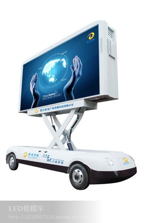 P10 Led Mobile Billboard truck advertising with DIP LED light , outdoor digital