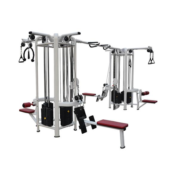 Buy Commercial Multi Jungle 8 Station Gym Fitness Machine For Body Building at wholesale prices