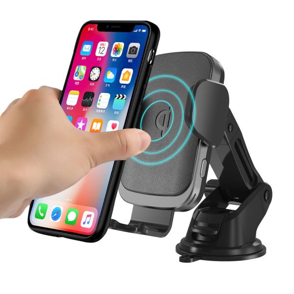 Air Vent C Coil Sensor QI 10W Car Mount Wireless Charger
