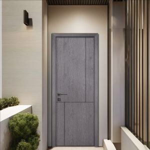 Environmentally Friendly WPC Hollow Doors No Harmful Pollutants Released