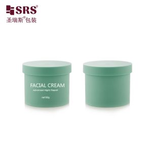 SRSG2 100g Injection Color Frosted Plastic PP PCR Eco-friendly Body Cream Jar