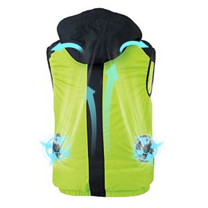 Grey 3XL Aircon Clothes Sunscreen Air Conditioned Work Suit