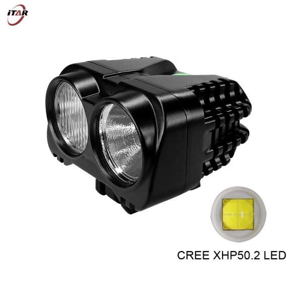 Buy Waterproof IP65 Solid 5000 Lumens Bike LED Flashlight With External Switch at wholesale prices